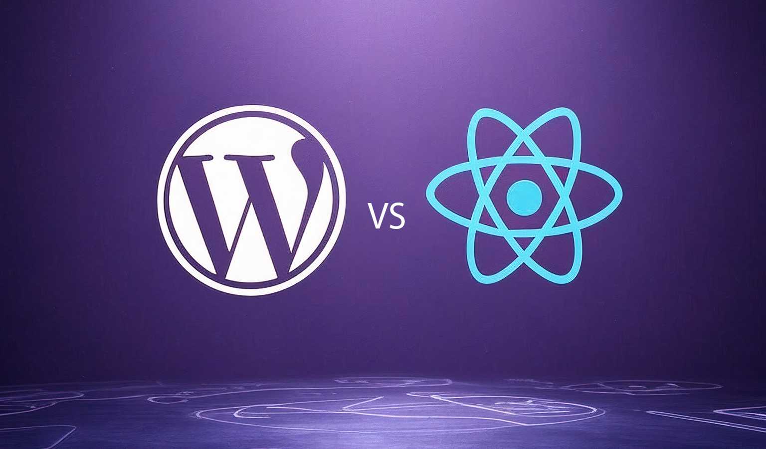 React App vs WordPress Website